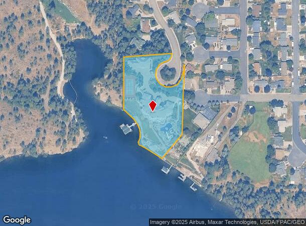  216 S Parkwood Pl, Post Falls, ID Parcel Map