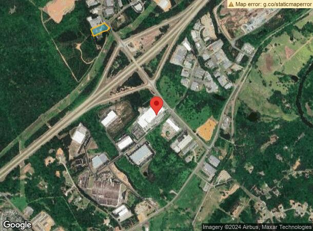  1374 Airport Dr, Ball Ground, GA Parcel Map