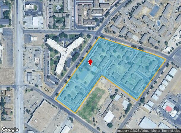4711 S Virginia St, Amarillo, TX Parcel Map
