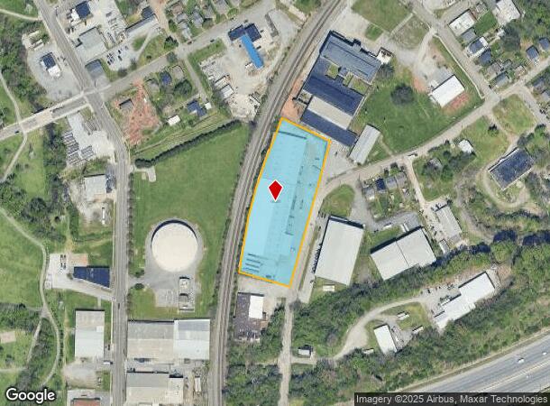  1301 Mitchell St, Knoxville, TN Parcel Map