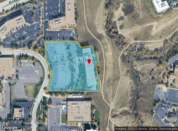 8822 Ridgeline Blvd, Highlands Ranch, CO Parcel Map