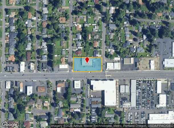 11827 Ne Halsey St, Portland, OR Parcel Map