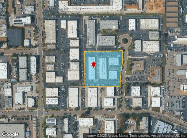 4828 Ronson Ct, San Diego, CA Parcel Map