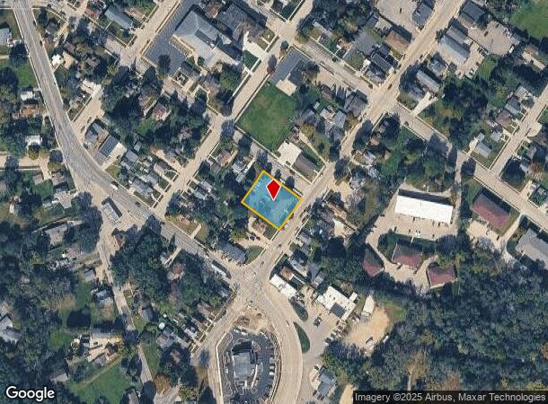 1542 Barton Ave, West Bend, WI Parcel Map