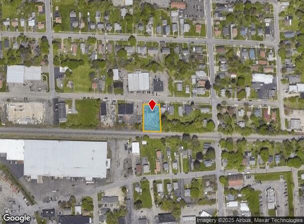 3220 Lawndale St, Endicott, NY Parcel Map