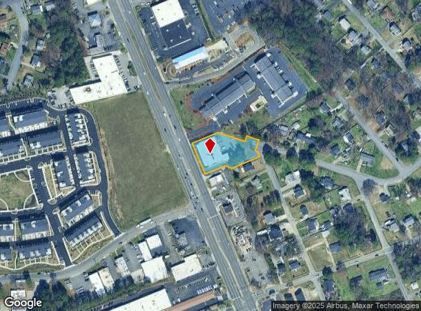  7256 W Broad St, Henrico, VA Parcel Map