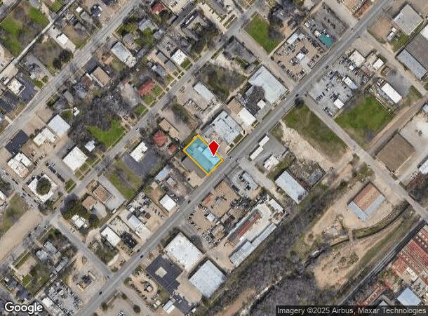 2105 Franklin Ave, Waco, TX Parcel Map