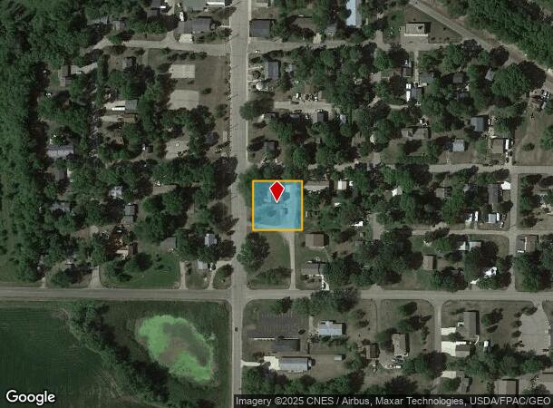  118 N 1St St, Darwin, MN Parcel Map