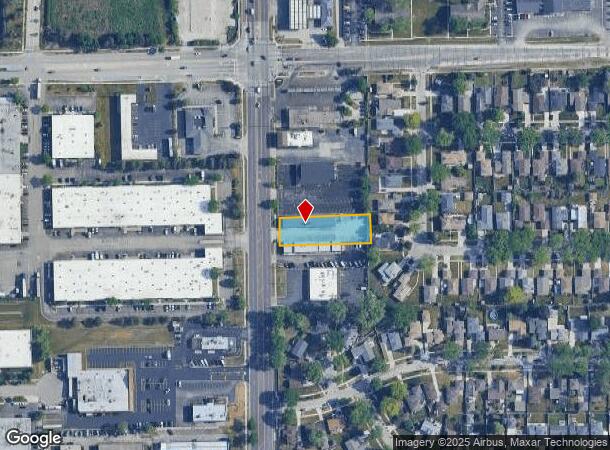  1263 Elmhurst Rd, Des Plaines, IL Parcel Map