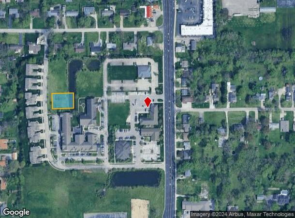  1270 N Post Rd, Indianapolis, IN Parcel Map