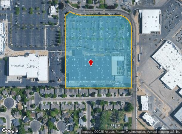2003 N Cassia St, Nampa, ID Parcel Map