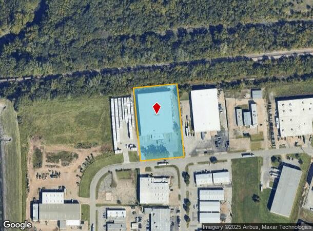  10541 E Ute St, Tulsa, OK Parcel Map