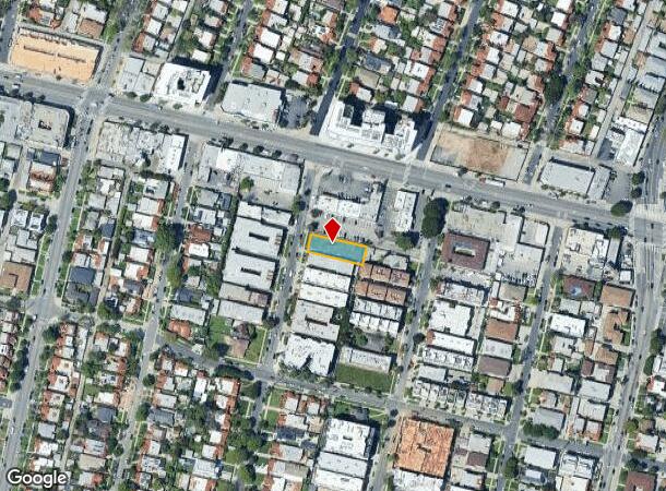  1420 S Point View St, Los Angeles, CA Parcel Map