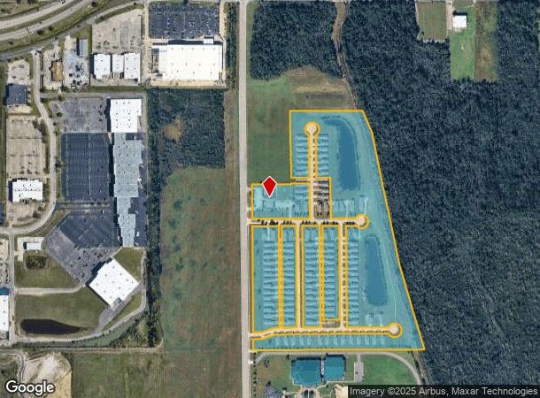 3424 Power Centre Pky, Lake Charles, LA Parcel Map