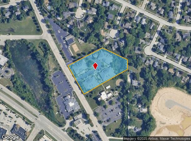  550 America Ct, Lake Zurich, IL Parcel Map