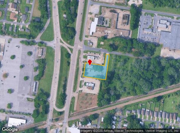  1224 Ne Evangeline Trwy, Lafayette, LA Parcel Map