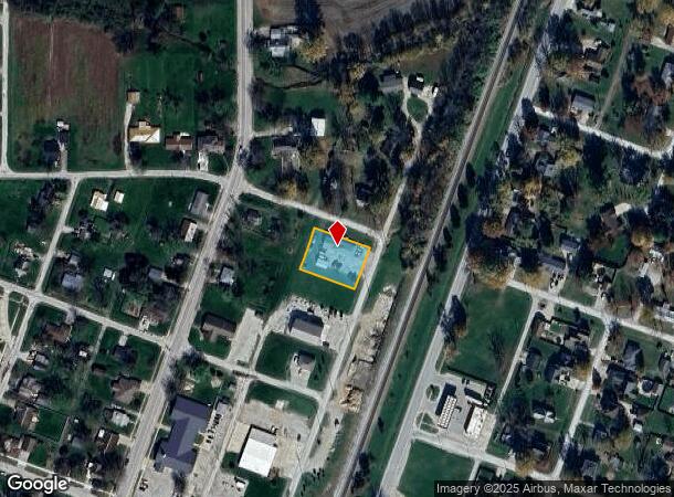 893 E Chestnut Ave, Neoga, IL Parcel Map