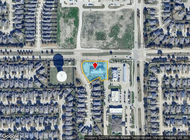  10101 Westridge Blvd, Mckinney, TX Parcel Map