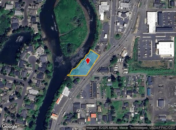  1480 S Roosevelt Dr, Seaside, OR Parcel Map