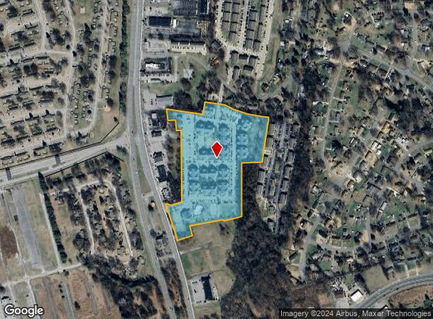  3193 Fort Campbell Blvd, Clarksville, TN Parcel Map