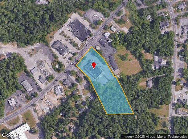 38 W Main St, Norton, MA Parcel Map