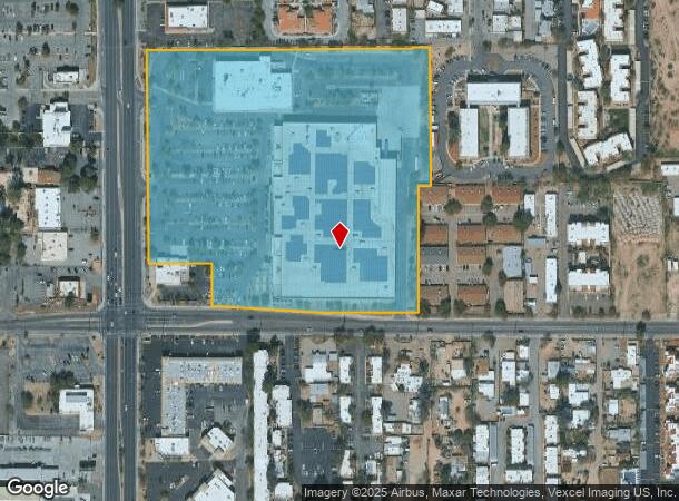 4040 N Oracle Rd, Tucson, AZ Parcel Map
