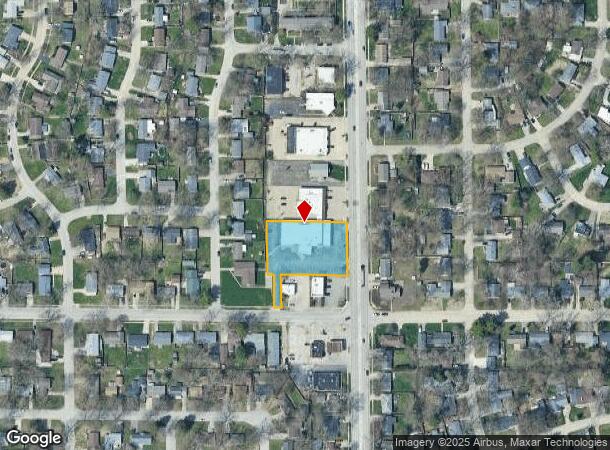 1207 S Mattis Ave, Champaign, IL Parcel Map