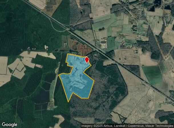 8804 Logtown Rd, Berlin, MD Parcel Map