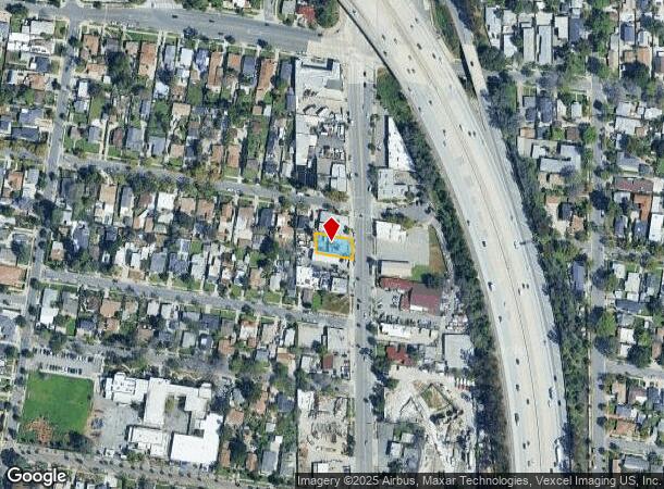 1485 Lincoln Ave, Pasadena, CA Parcel Map