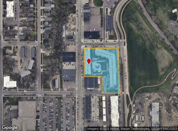  701 N Phillips Ave, Sioux Falls, SD Parcel Map
