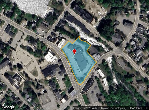  456 Main St, Springvale, ME Parcel Map