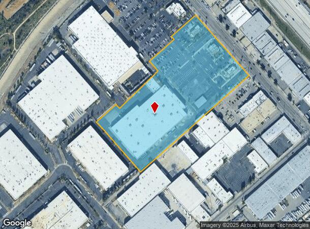  12920 Foothill Blvd, Sylmar, CA Parcel Map