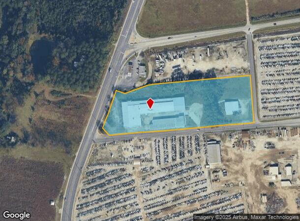 Mfg Cannon Branch Rd, Orangeburg, SC Parcel Map