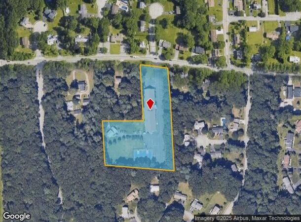  550 Cowesett Rd, Warwick, RI Parcel Map