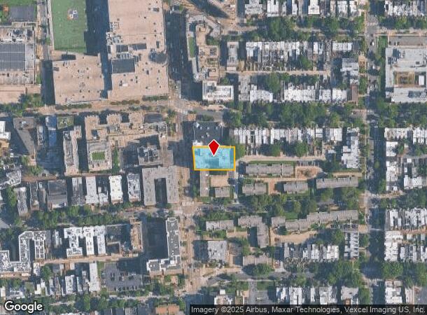  3017 14Th St Nw, Washington, DC Parcel Map