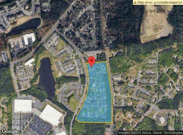  3800 Meriwether Dr, Durham, NC Parcel Map