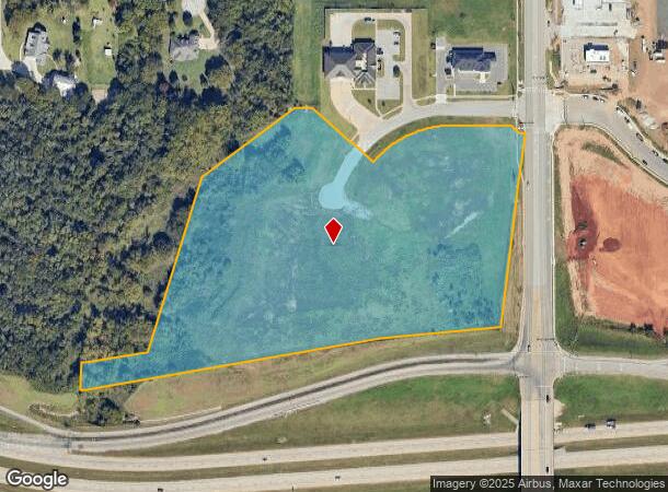  S Aspen Ave W, Broken Arrow, OK Parcel Map