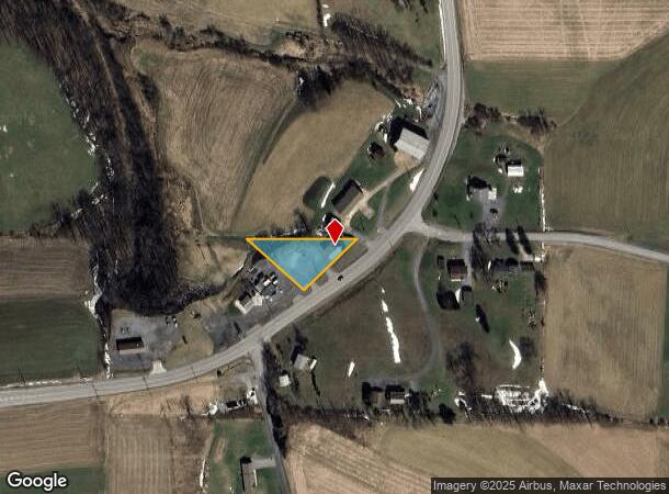  1640 Plank Rd, Patton, PA Parcel Map