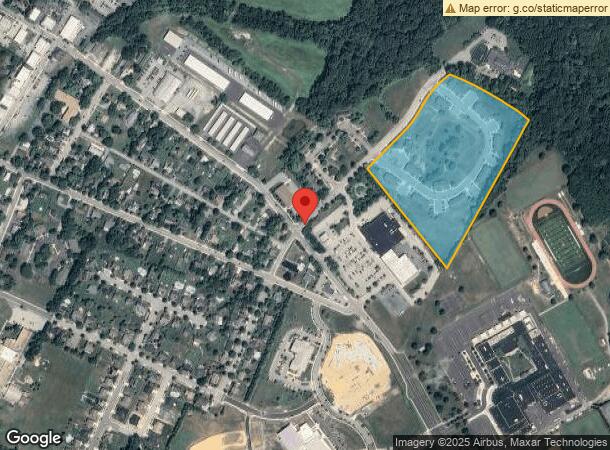  521 Railroad Ave, Centreville, MD Parcel Map