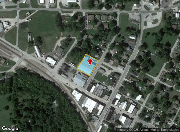  105 N Tower St, Ash Grove, MO Parcel Map