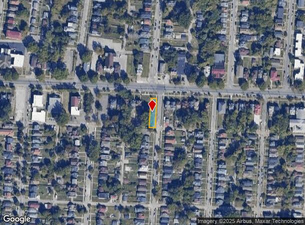 3800 W Broadway, Louisville, KY Parcel Map