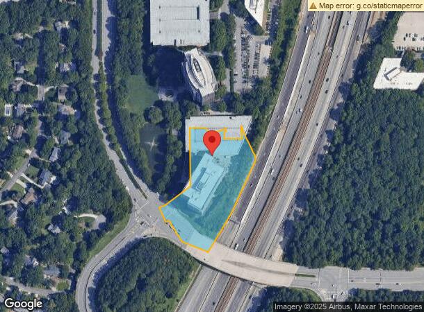  5555 Glenridge Connector, Atlanta, GA Parcel Map