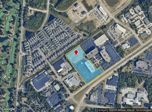 9999 Carver Rd, Blue Ash, OH Parcel Map