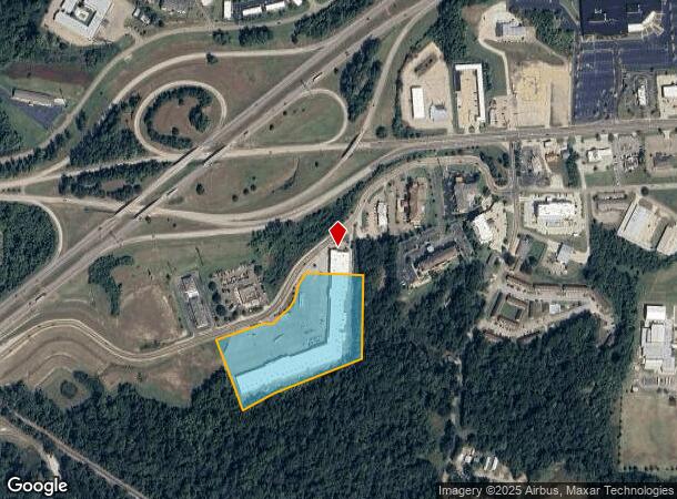  4000 S Frontage Rd, Vicksburg, MS Parcel Map