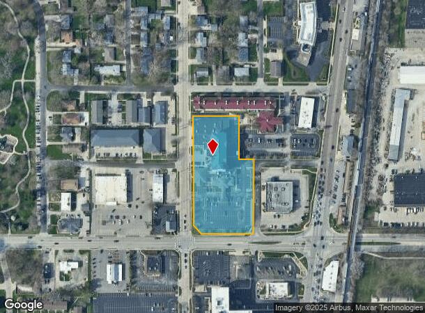 1501 S Neil St, Champaign, IL Parcel Map