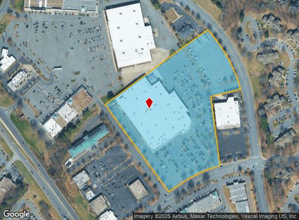 1801 Windsor Square Dr, Matthews, NC Parcel Map