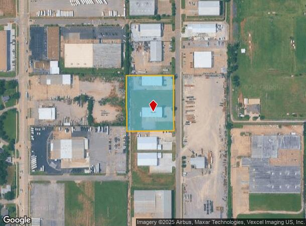 2625 S Vermont Ave, Oklahoma City, OK Parcel Map