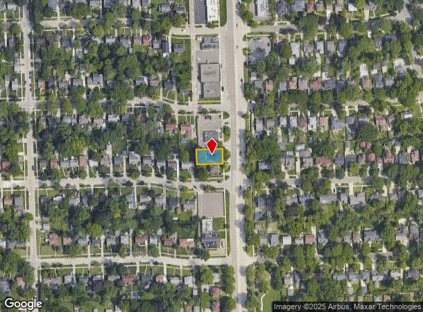  25525 Coolidge Hwy, Oak Park, MI Parcel Map