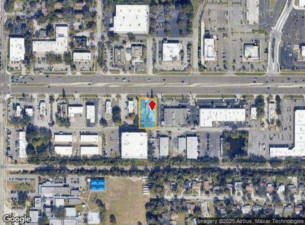  1711 E Fowler Ave, Tampa, FL Parcel Map