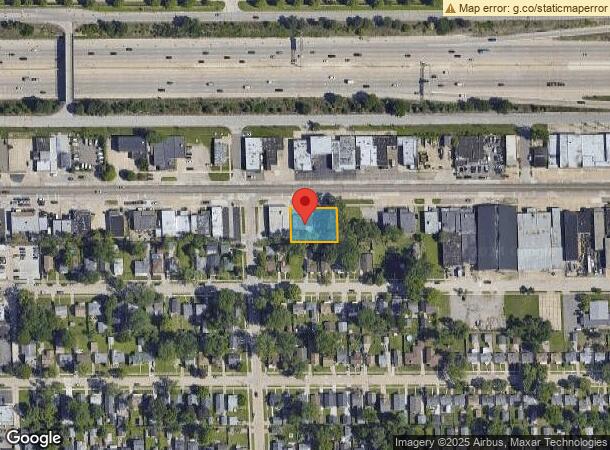  524 E 10 Mile Rd, Hazel Park, MI Parcel Map